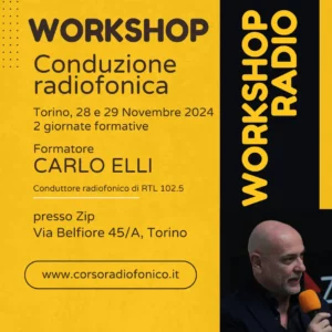 workshop di conduzione radiofonica