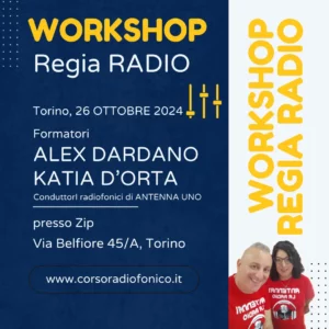 Corso regia radio a Torino