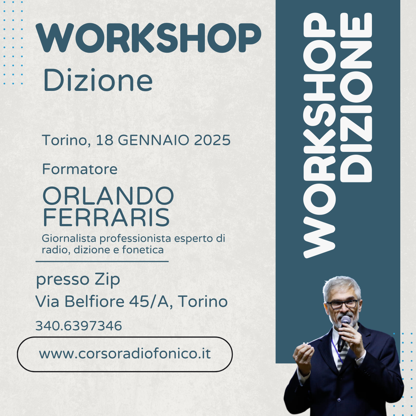 Corso dizione Orlando Ferraris