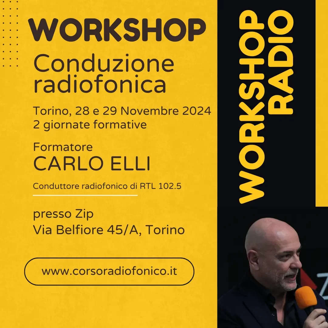 workshop di conduzione radiofonica